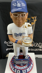9/15 JULIO URIAS SIGNED DODGERS 2020 WS 3FT BOBBLEHEAD "CHAMPS HECHO MEXICO" BAS