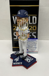 MAX MUNCY DODGERS SIGNED FOCO 2020 WS CHAMPIONSHIP BOBBLEHEAD PSA 9A67977