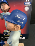 MAX MUNCY DODGERS SIGNED FOCO CHAMPIONSHIP BOBBLEHEAD "GAME 5 BOMB" PSA 9A99281