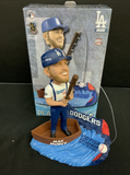 MAX MUNCY SIGNED DODGERS FOCO BOBBLEHEAD "GET IT OUT OF THE OCEAN" PSA 1C01962