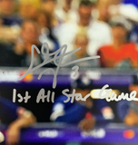 CHRIS TAYLOR DODGERS SIGNED 16X20 2021 ASG PHOTO " 1ST ALL STAR GAME" PSA ITP