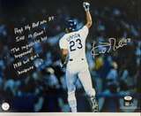 KIRK GIBSON DODGERS SIGNED LE 16X20 PHOTO "88 WS GAME 1 WALK OFF" PSA 3T04302