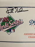 DODGERS KIRK GIBSON SIGNED 7X20 88 WORLD SERIES GAME 1 TICKET CANVAS PSA AI33557