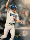 KIRK GIBSON DODGERS 1988 WORLD SERIES CHAMPION SIGNED 22X28 CANVAS PSA AI33541