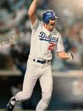 KIRK GIBSON DODGERS 1988 WORLD SERIES CHAMPION SIGNED 20X24 CANVAS PSA AI33547
