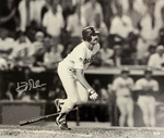 KIRK GIBSON DODGERS 1988 WORLD SERIES CHAMPION SIGNED 22X28 CANVAS PSA AI33538