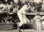 KIRK GIBSON DODGERS 1988 WORLD SERIES CHAMPION SIGNED 22X28 CANVAS PSA AI33539