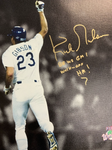 KIRK GIBSON DODGERS SIGNED 22X32 CANVAS "88 WS GM 1 WALK OFF HR" INS PSA AI33530