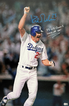KIRK GIBSON DODGERS SIGNED 20X30 STRETCHED CANVAS "88 WS GM1 WALKOFF BAS W140629
