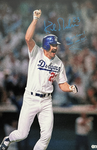 KIRK GIBSON DODGERS SIGNED 20X30 STRETCHED CANVAS "88 WS GM1 WALKOFF BAS W140628