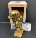 DODGERS KIRK GIBSON SIGNED LIMITED EDITION GOLD BOBBLEHEAD BECKETT ITP WE78099