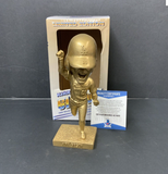 DODGERS KIRK GIBSON SIGNED LIMITED EDITION GOLD BOBBLEHEAD BECKETT ITP WE78090