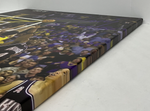 ROBERT HORRY LAKERS SIGNED 24X36 STRETCHED CANVAS 2 INSCRIPTIONS BAS W1283329