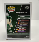KIRK GIBSON SIGNED SPARTY MICHIGAN STATE 04 FUNKO POP "2017 CF HOF" BAS W140678