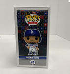 MOOKIE BETTS SIGNED LOS ANGELES DODGERS FUNKO POP "2020 WS CHAMPS" PSA AM65087