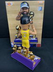 DEREK FISHER SIGNED LAKERS LIMITED EXCLUSIVE FOCO BOBBLEHEAD "5X NBA CHAMP" PSA