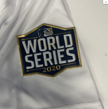 CODY BELLINGER DODGERS CHAMPION SIGNED 2020 WORLD SERIES JERSEY MLB VT102748