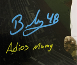 BRUSDAR GRATEROL DODGERS SIGNED 11X14 WITH MACHADO "ADIOS MANNY" PHOTO EDIT PSA