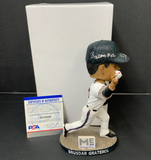 BRUSDAR GRATEROL DODGERS SIGNED MIRACLE MIGHTY MUSSELS BOBBLEHEAD PSA 1C13529