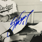 STEVE GARVEY DODGERS 1974 NL MVP 7 81 WS CHAMP SIGNED 16X20 PHOTO W/TOMMY BAS