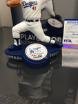 JERRY REUSS DODGERS SIGNED 1980 ALLSTAR GAME FOCO BOBBLEHEAD '81 WS CHAMPS" PSA
