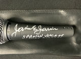 JAIME JARRIN Dodgers HOF ANNOUNCER SIGNED MIC "SPANISH VOICE OF DODGERS" PSA 979