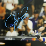 JUSTIN TURNER DODGERS SIGNED 16X20 2021 ALL STAR GAME PHOTO PSA WITNESS