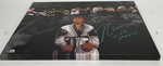 JULIO CESAR CHAVEZ MEXICO SIGNED 16X20 STRETCHED CANVAS "VIVA MEXIC" BAS W210350