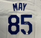 DUSTIN MAY DODGERS 2020 WORLD SERIES CHAMPION SIGNED NIKE JERSEY MLB VS646166