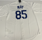 DUSTIN MAY DODGERS 2020 WORLD SERIES CHAMPION SIGNED NIKE JERSEY MLB VS646166