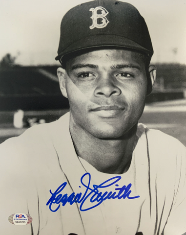 REGGIE SMITH BOSTON RED SOX ALL STAR SIGNED 8X10 PHOTO PSA 9A55705