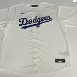 GAVIN LUX DODGERS 2020 WORLD SERIES CHAMPION SIGNED NIKE JERSEY MLB YP369515 VDC
